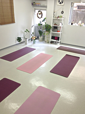 mellow-yoga*studio (メロウヨガスタジオ)のスタジオ風景