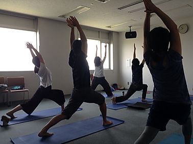 Eriko Yoga Class (エリコヨガクラス)のレッスン風景