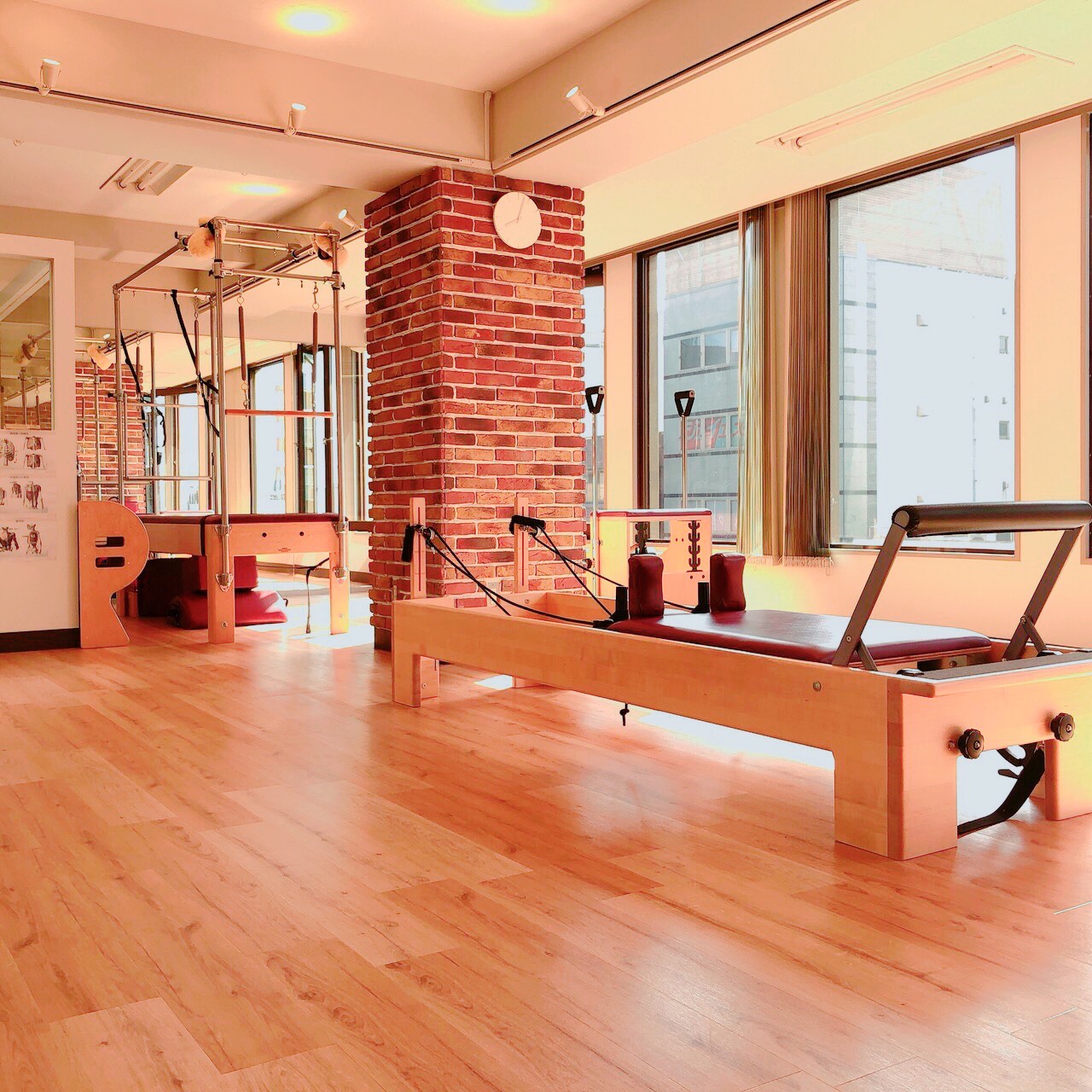 zen place pilates(ゼンプレイス)ピラティス横浜スタジオのスタジオ風景
