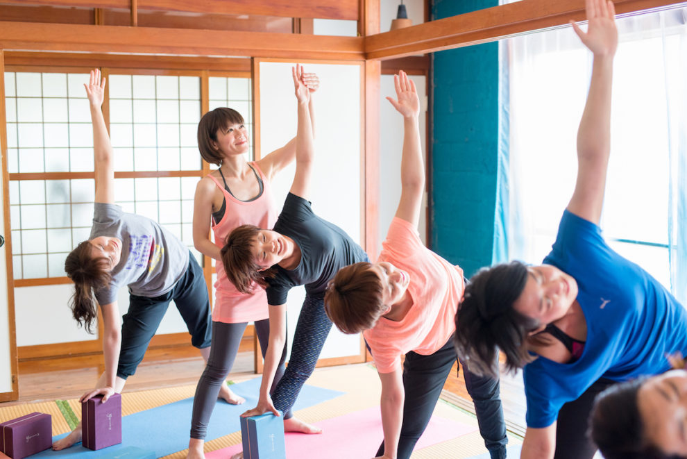 yoga house 陽だまり (ヨガハウス)のレッスン風景